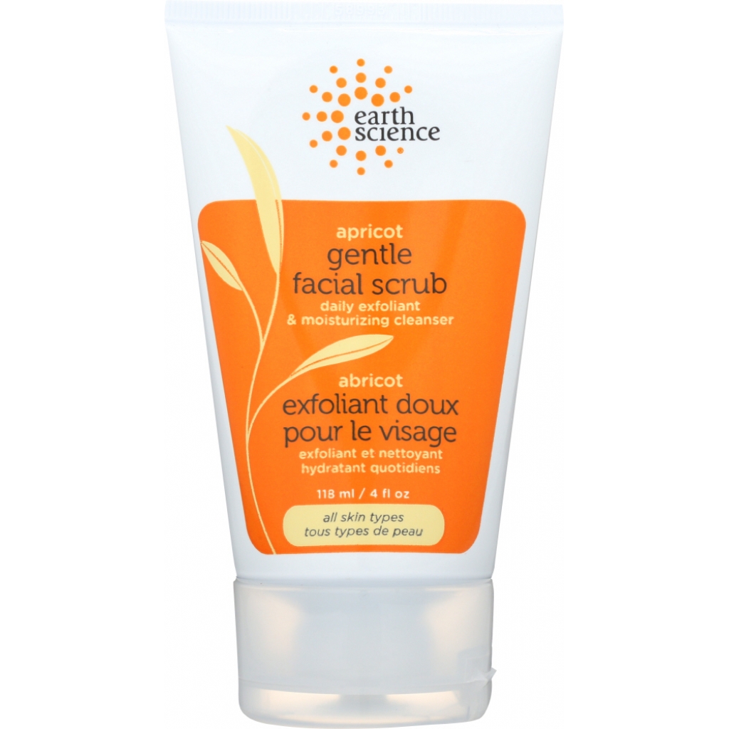 Gentle Apricot Facial Scrub - 4 oz