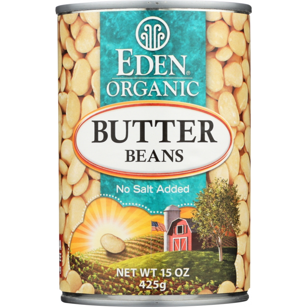 Organic Low-Fat Butter Beans