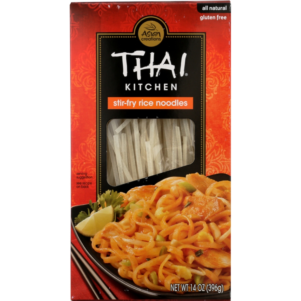 Authentic Gluten-Free Thai Stir-Fry Rice Noodles, 14 oz