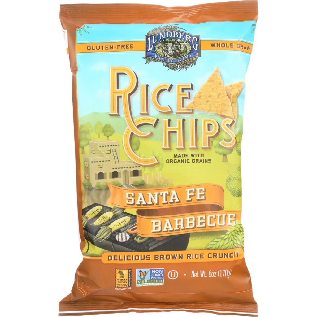 Santa Fe Barbecue Rice Chips, 6 oz