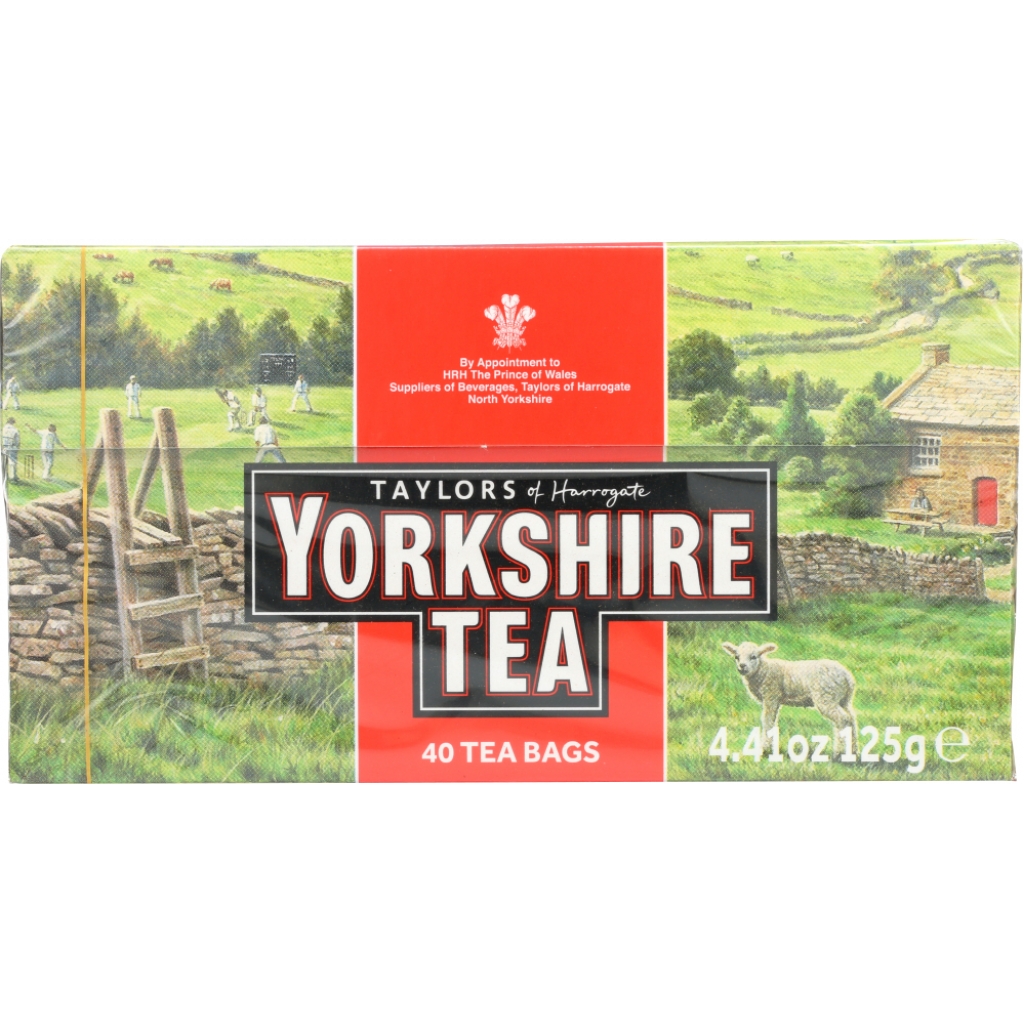 Yorkshire Tea Bags, 40 Count, 4.41 OZ