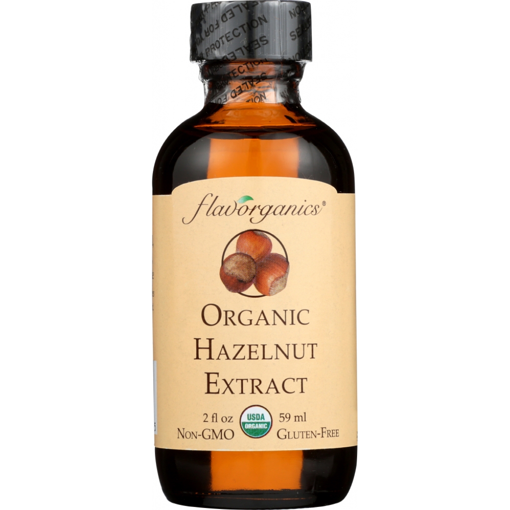 Organic Hazelnut Extract - Authentic Flavor