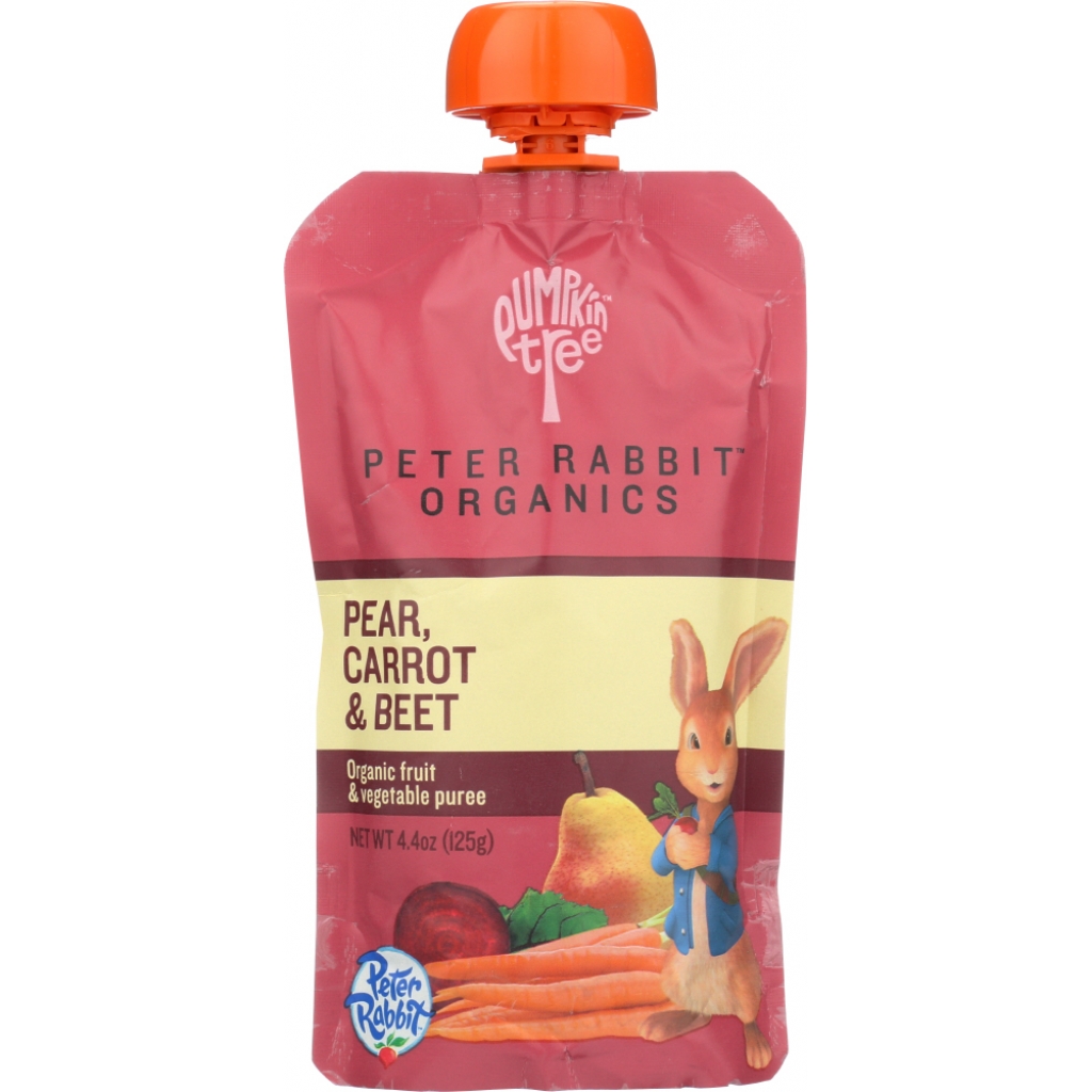 Peter Rabbit Organic Puree - Beet, Carrot, Pear - 4.4 oz