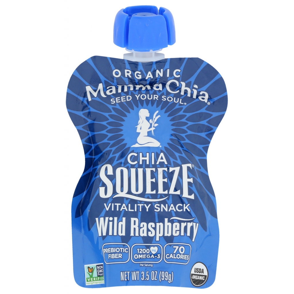 Wild Raspberry Chia Squeeze Vitality Snack