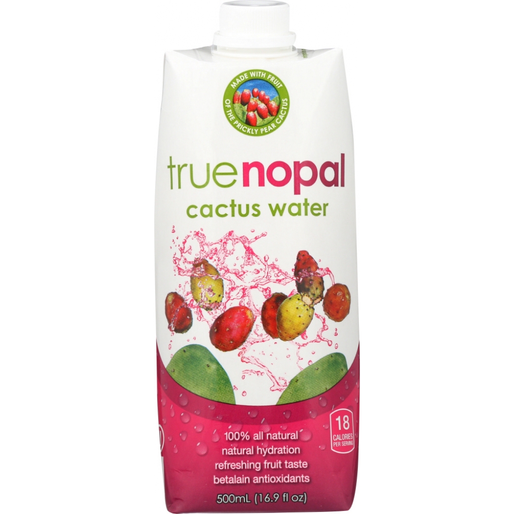 No Added Sugar Cactus Water - True Nopal