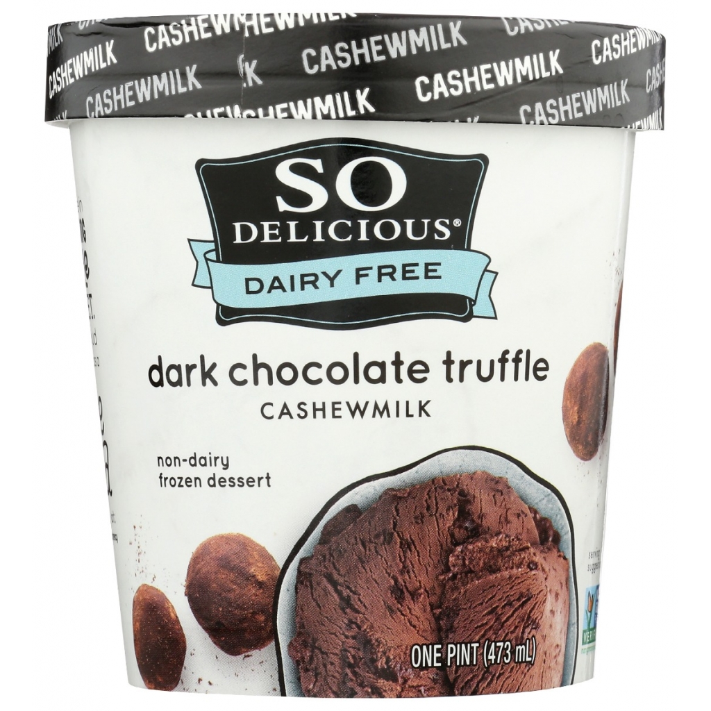 Indulgent Frozen Dessert Cashew Milk Dark Chocolate Truffle, 16 oz