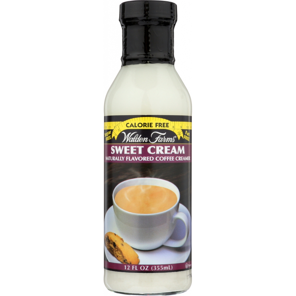 Calorie-Free Sweet Cream Coffee Creamer, 12 oz