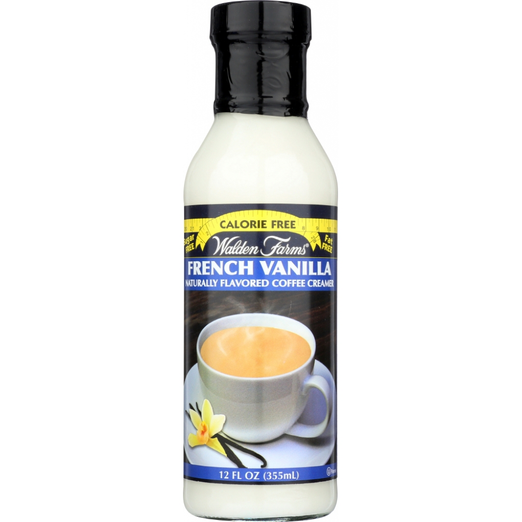 Calorie Free French Vanilla Coffee Creamer, 12 oz