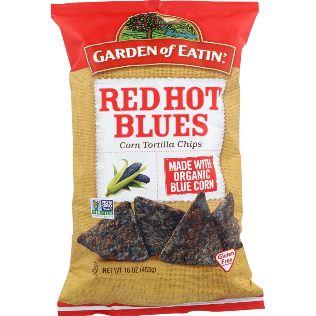 Red Hot Blues Tortilla Chips