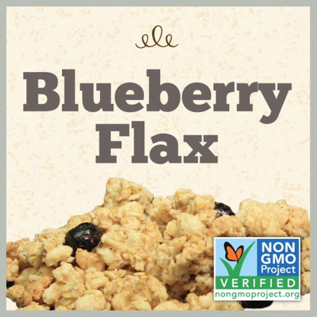 Natural Blueberry Flax Granola - Whole Grain Delight - 25 lb