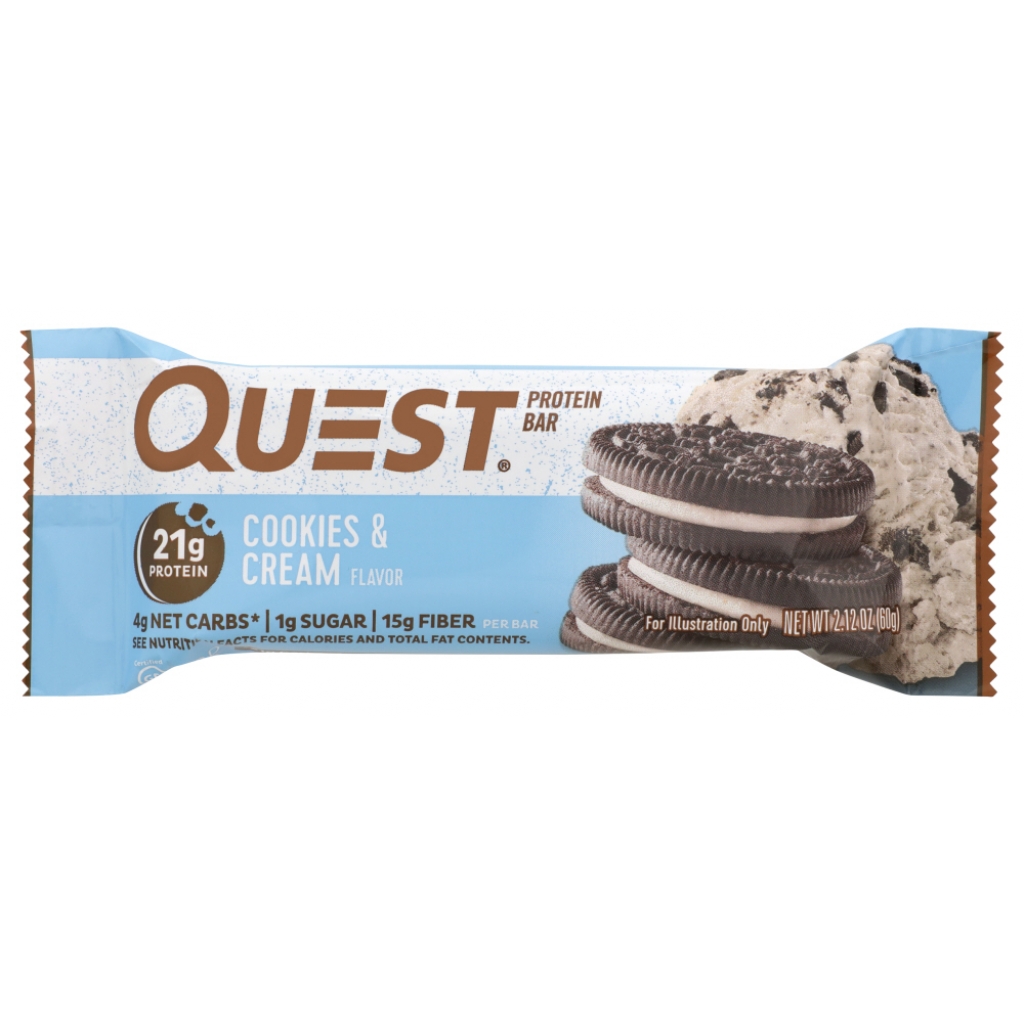 Cookies & Cream Protein Bar - 2.12 oz