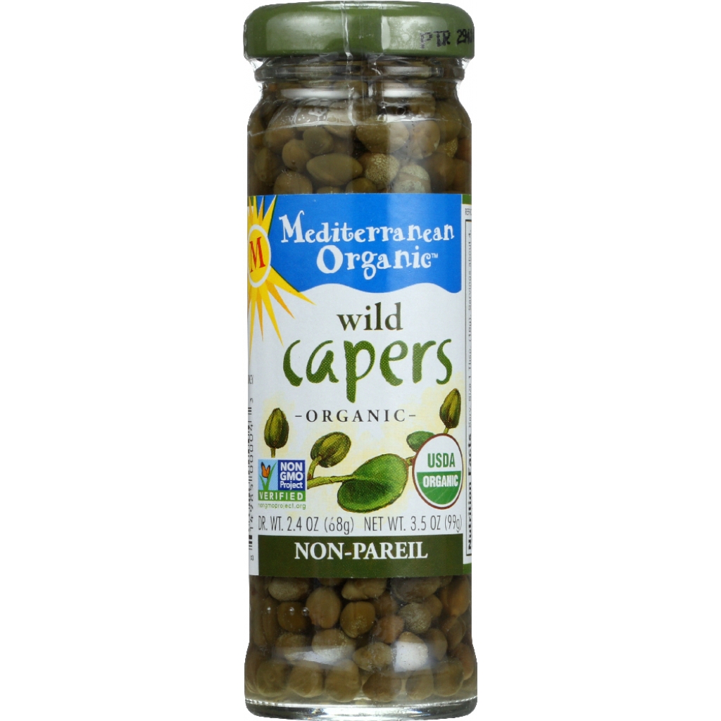 Wild Non-Pareil Capers, 3.5 oz