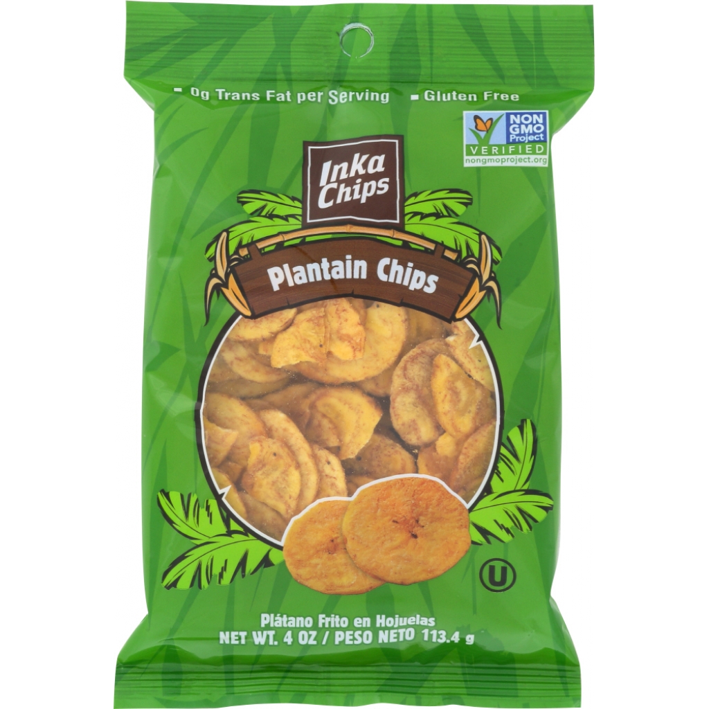 Crispy Roasted Original Plantain Chips - 4 oz