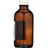 Amber Bottle with Writable Label - 4 oz