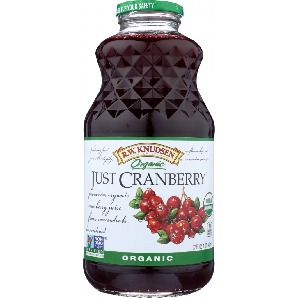 Organic Just Cranberry Juice - 32 oz