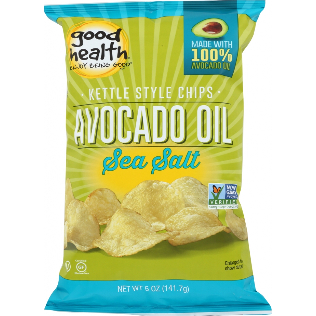 Kettle Chips Avocado Oil Sea Salt - 5 oz