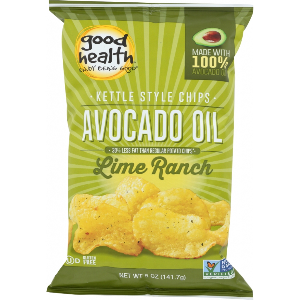 Avocado Oil & Lime Ranch Kettle Chips, 5 oz