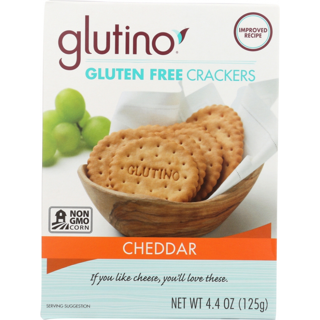 Gourmet Gluten-Free Cheddar Crackers, 4.4 oz