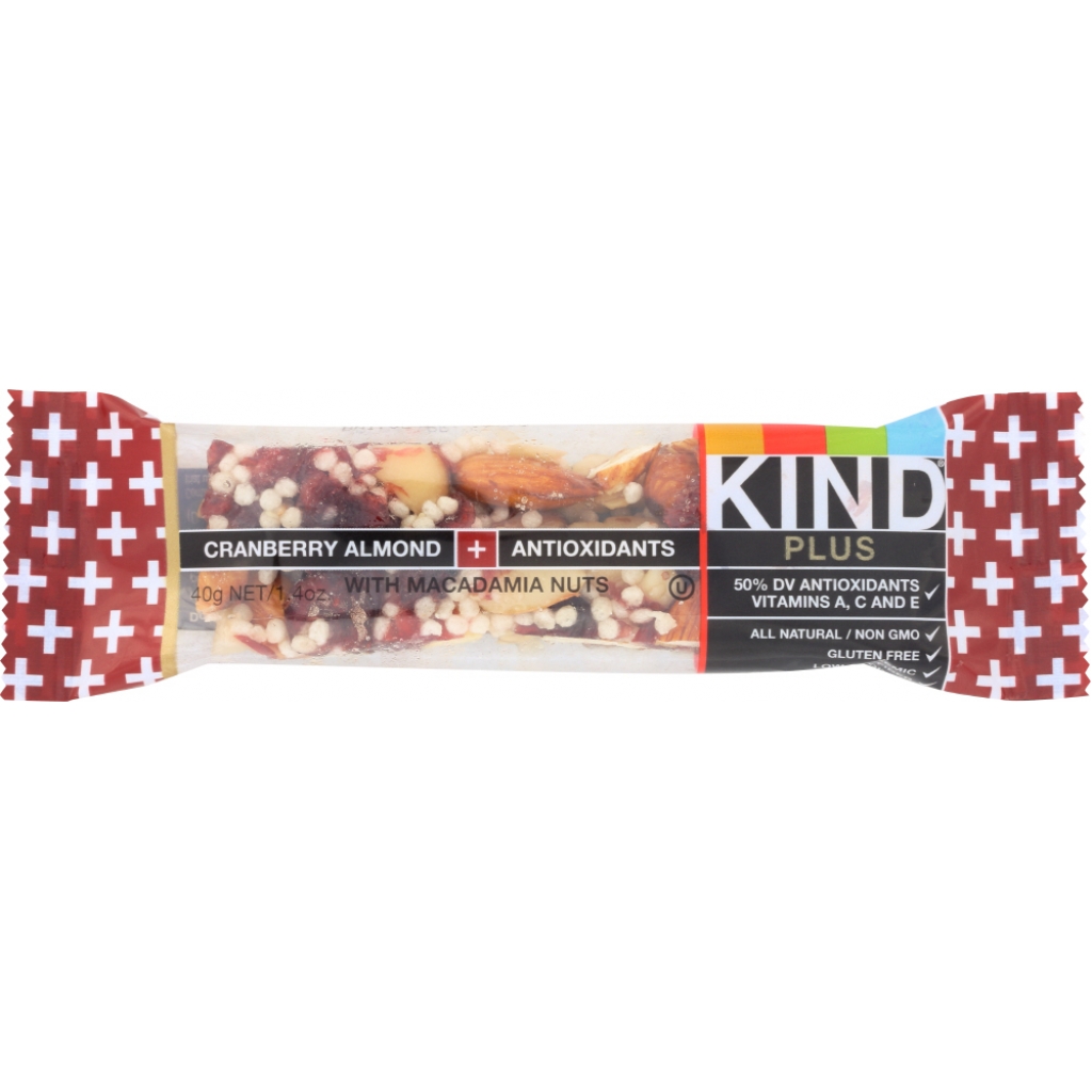 Cranberry Almond Nut Bars - 1.4 oz