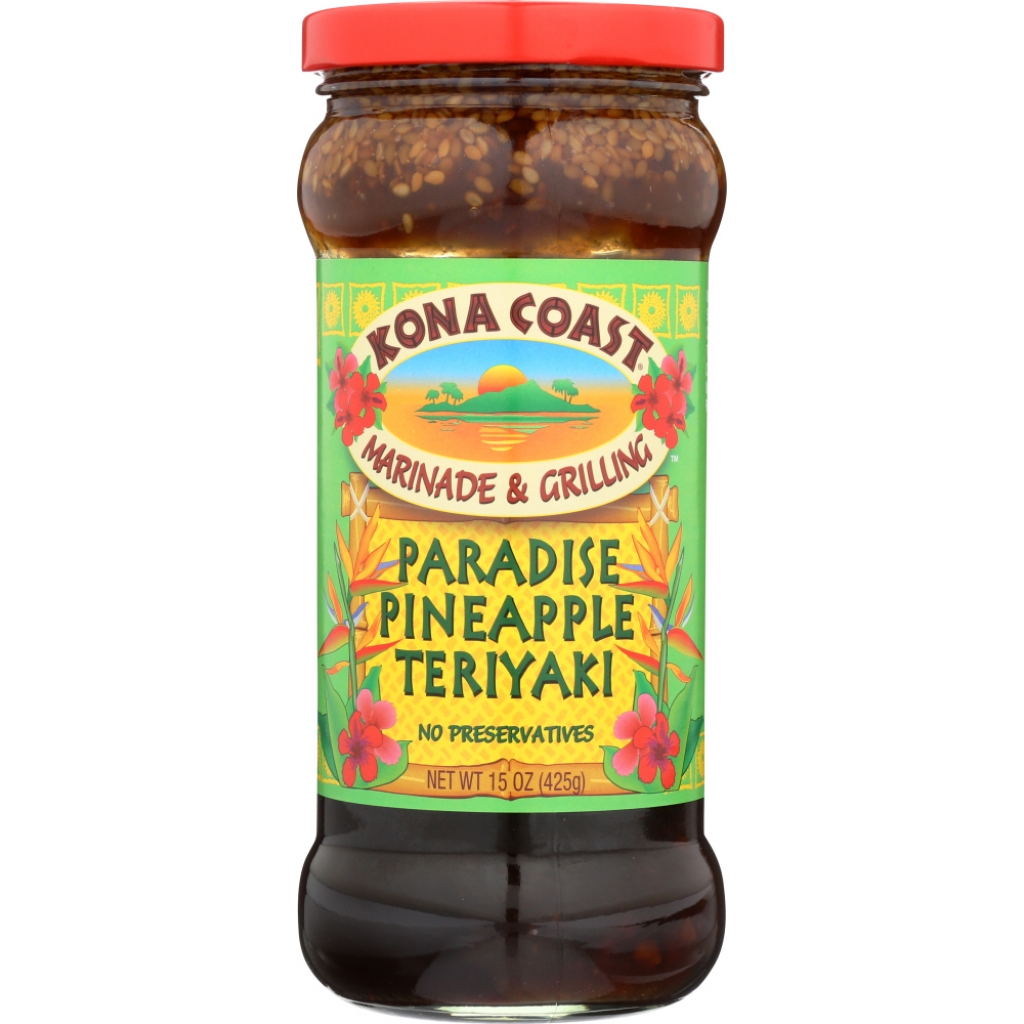 Paradise Pineapple Teriyaki Marinade & Grilling Sauce, 15 oz