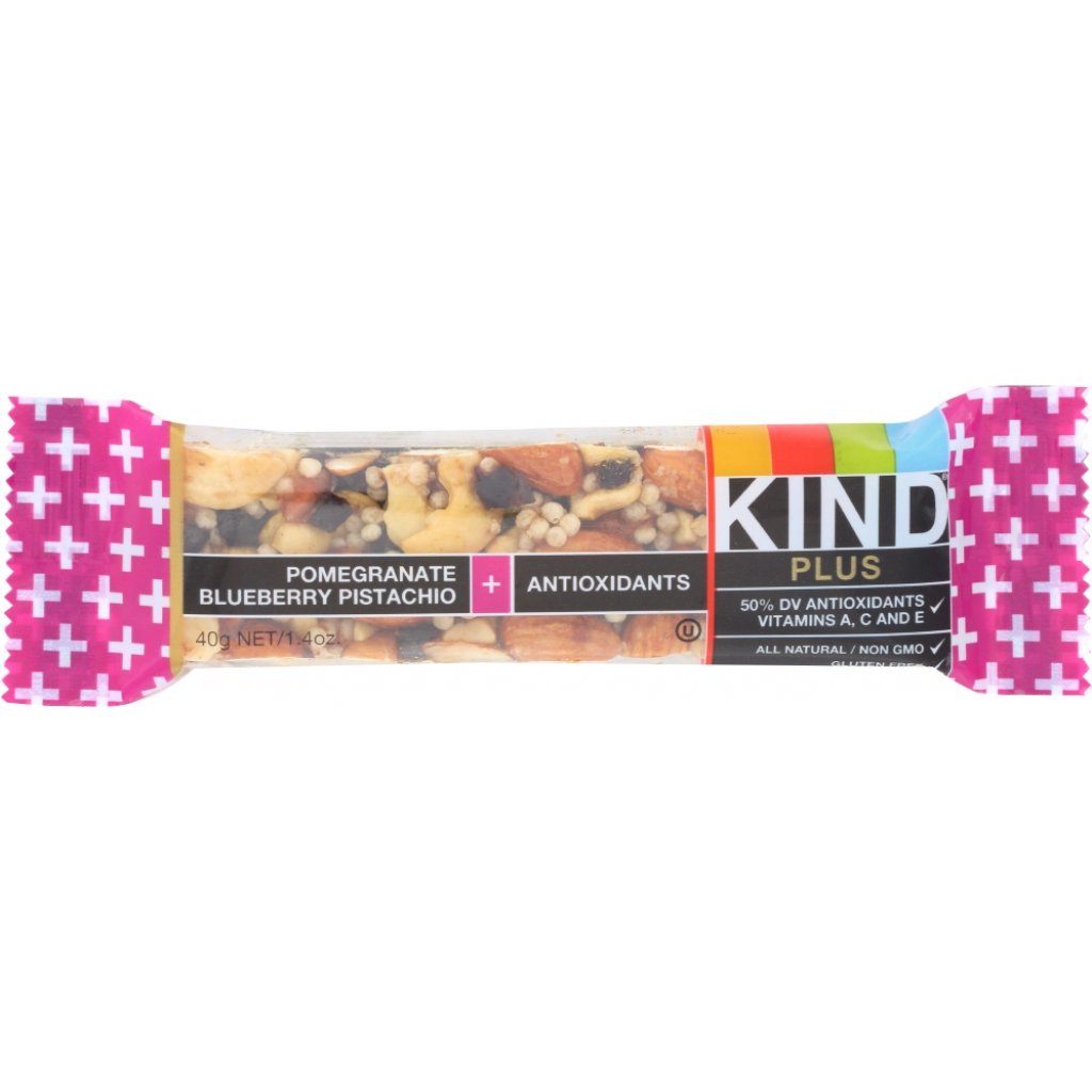 Pomegranate Blueberry Pistachio Bar