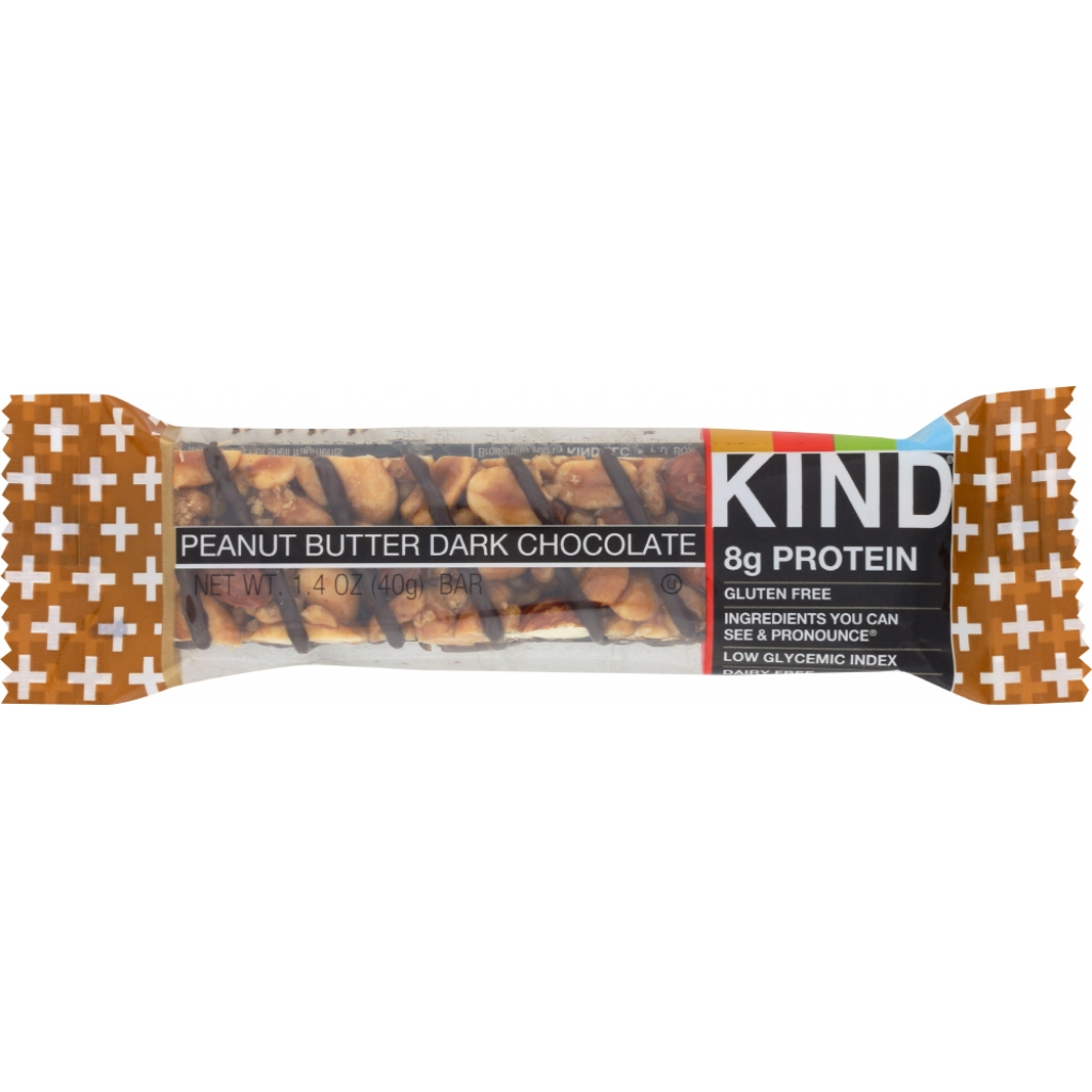 Plus Peanut Butter Dark Chocolate Protein Bar - 1.4 oz