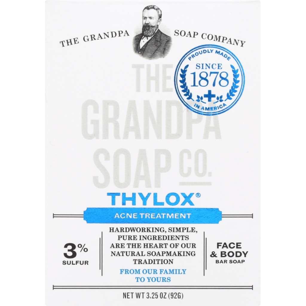 Bar Soap Thylox Acne Treatment with Sulfur - 3.25 oz