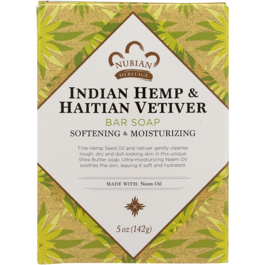 Indian Hemp and Haitian Vetiver Soap