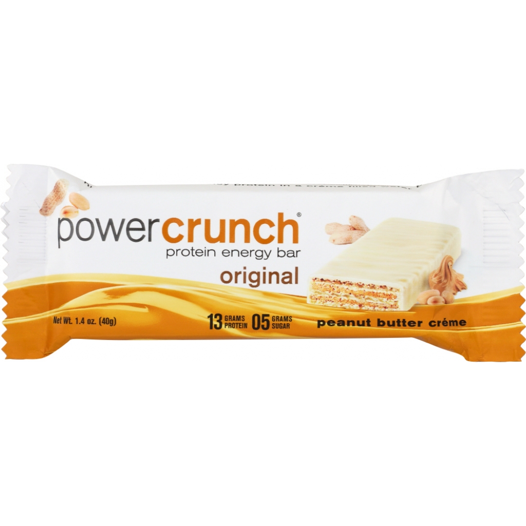 Protein-Packed Power Crunch Peanut Butter Crème Bar