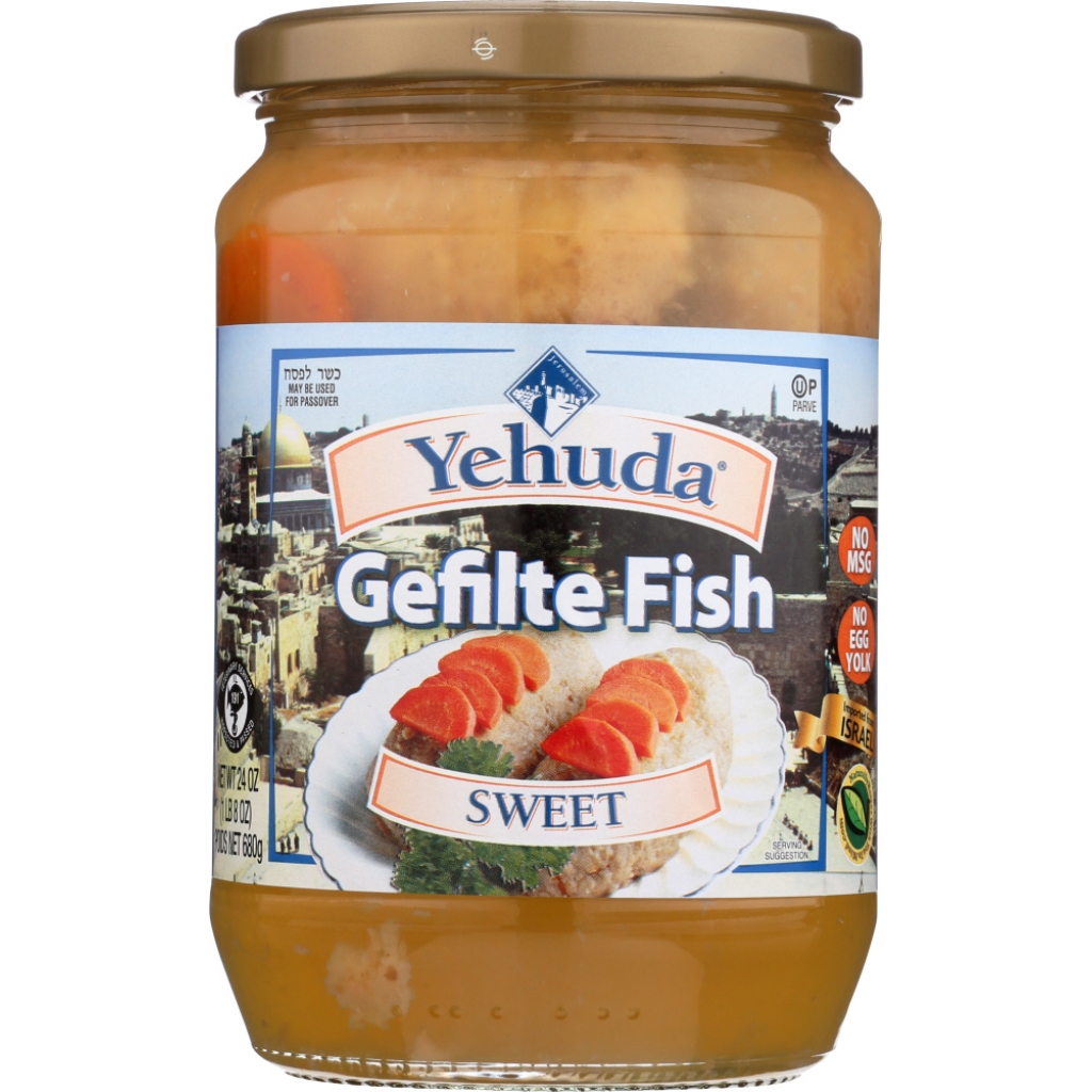 Yehuda Sweet Gefilte Fish - 24 oz