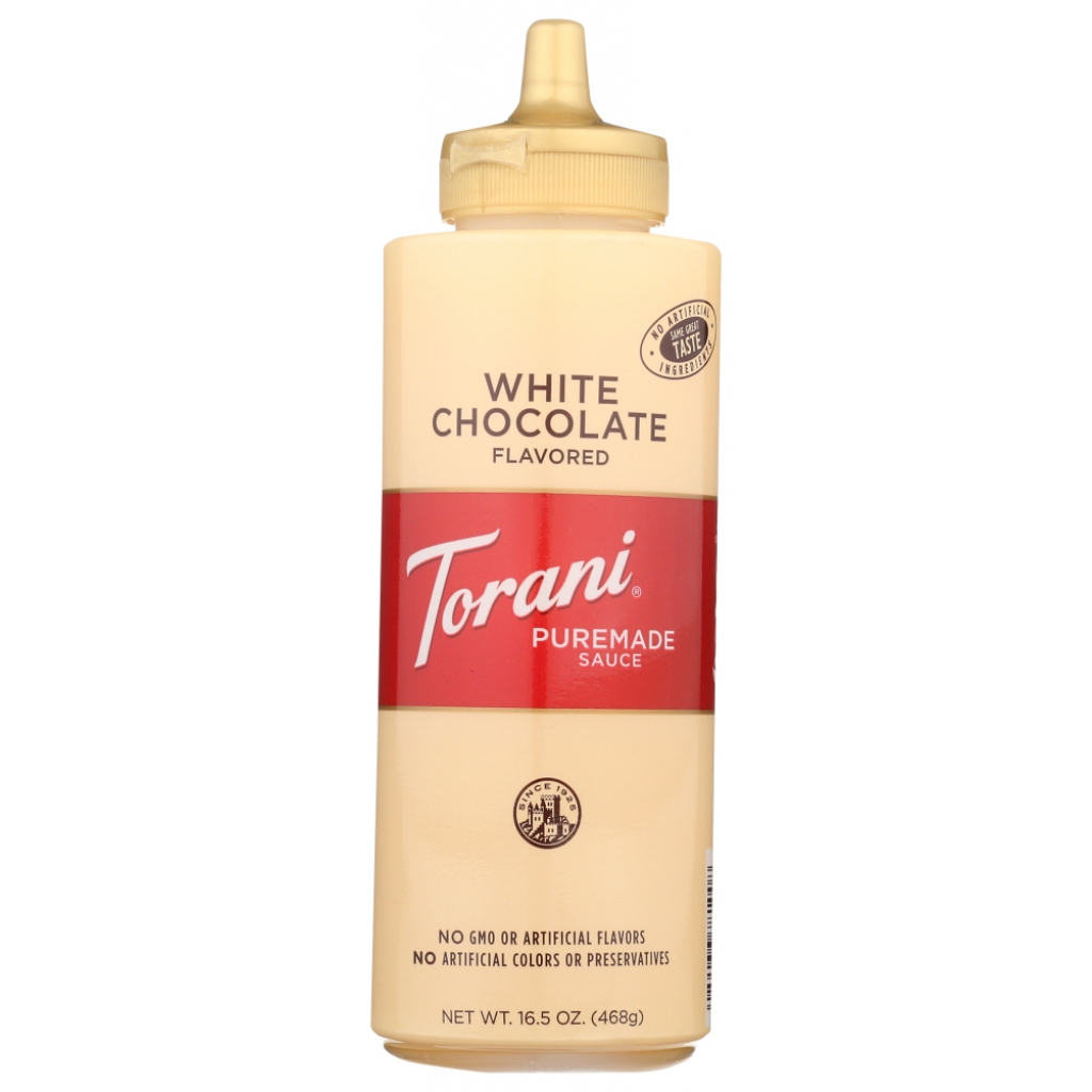 Rich White Chocolate Sauce - 16.5 oz