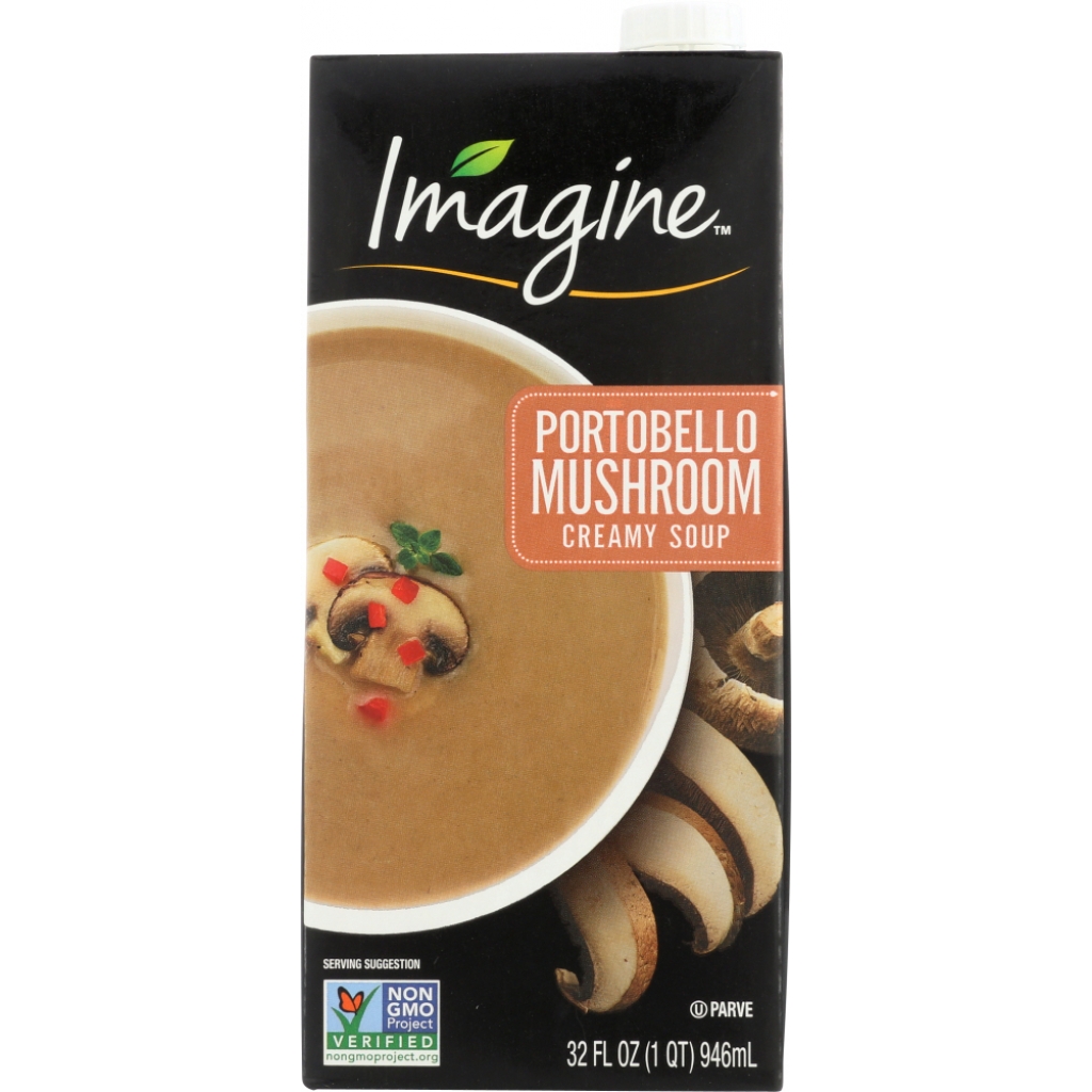 Creamy Portobello Mushroom Soup