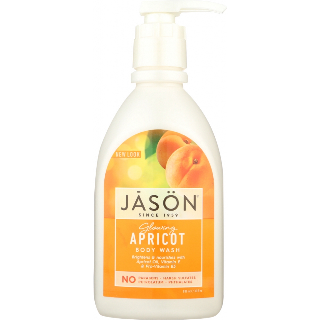 Glowing Apricot Body Wash - 30 Oz