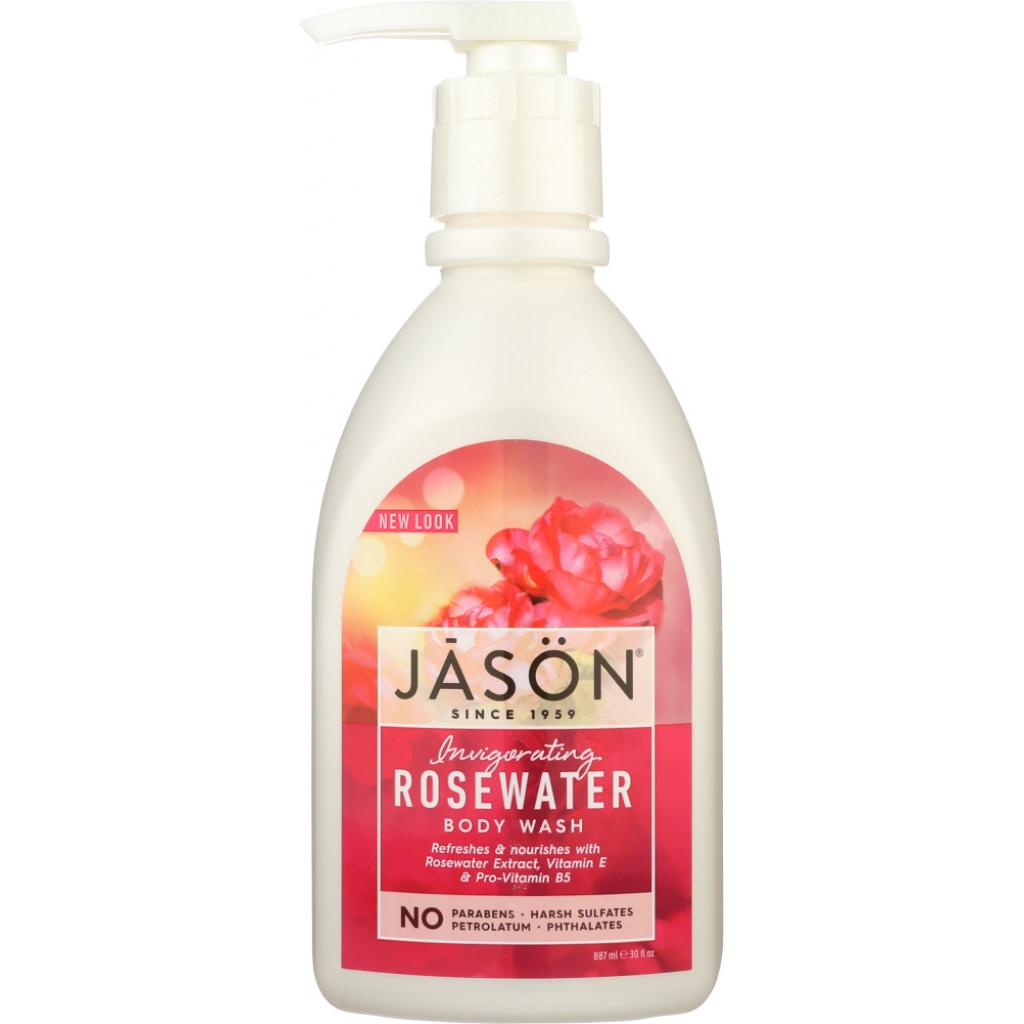 Invigorating Rosewater Body Wash - 30 oz