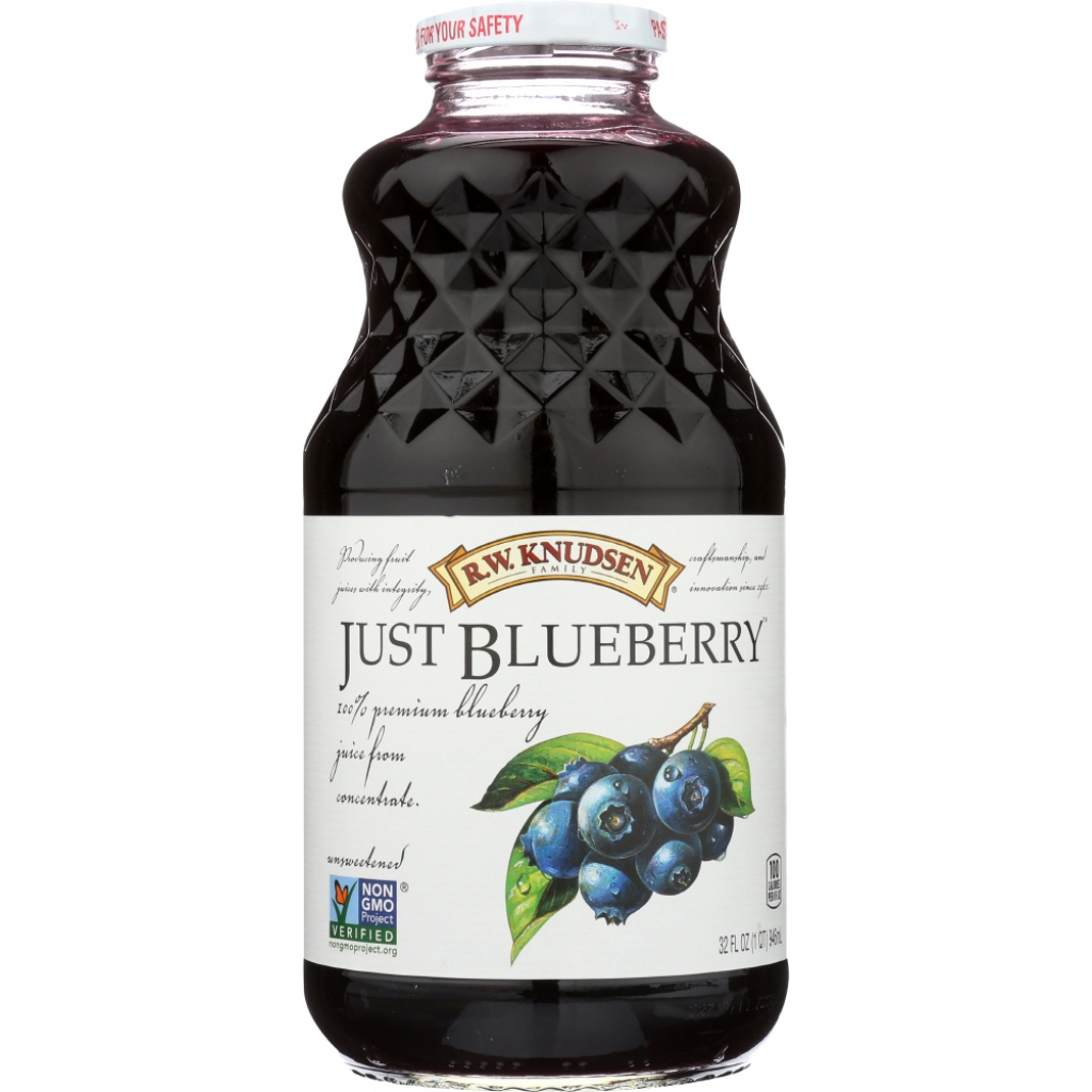 Organic Just Juice Blueberry, 32 oz