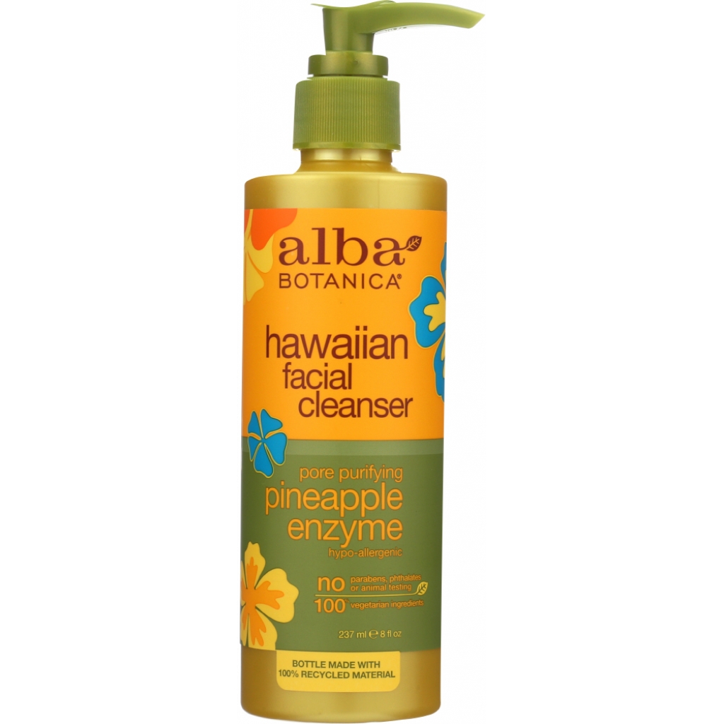 Hawaiian Pineapple Enzyme Facial Cleanser, 8 oz