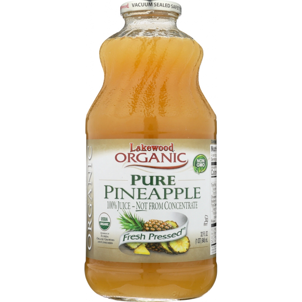 100% Pure Pineapple Juice - 32 oz