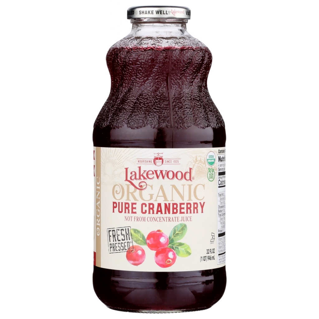 Pure Organic Cranberry Juice - 32 oz