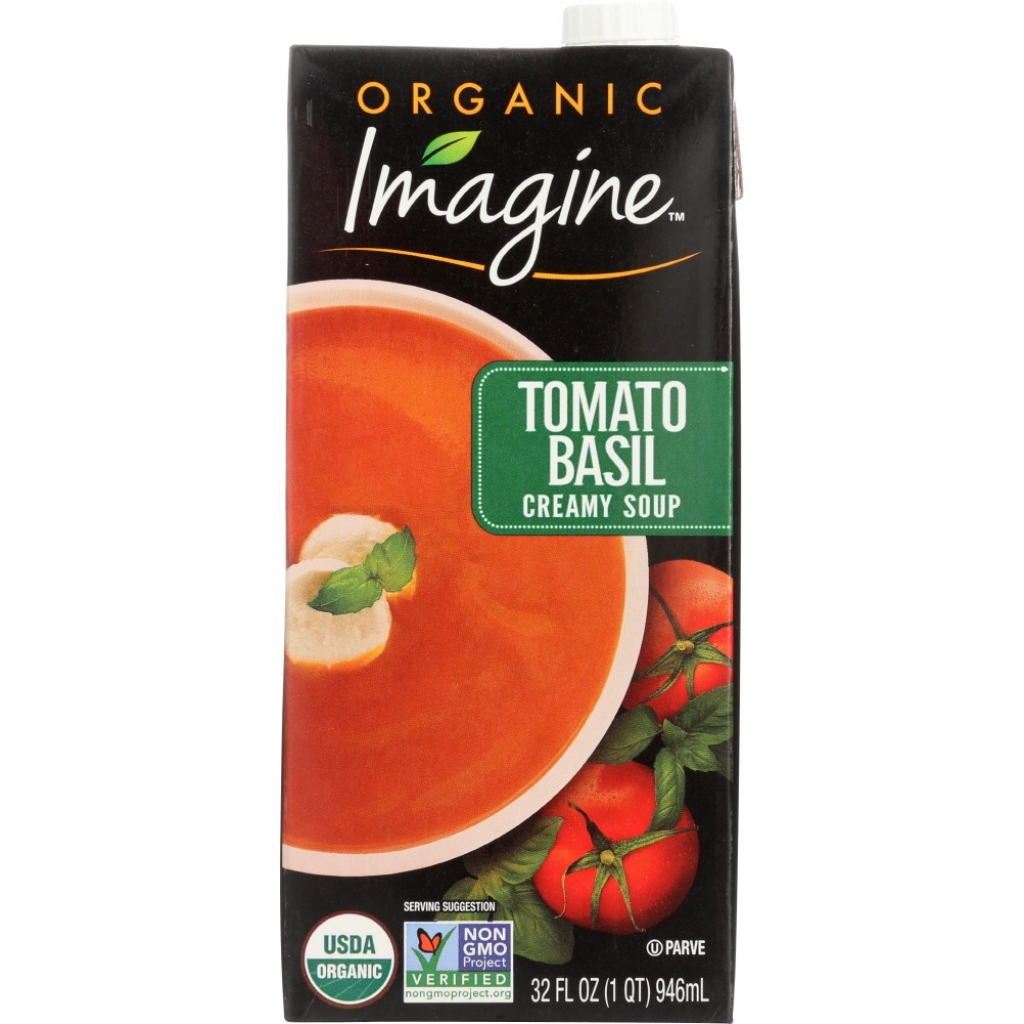 Organic Creamy Tomato Basil Soup, 32 oz