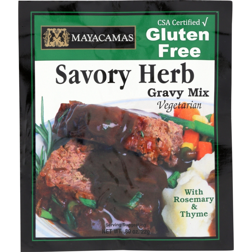 Vegetarian Savory Herb Gravy Mix with Rosemary - 0.80 Oz.