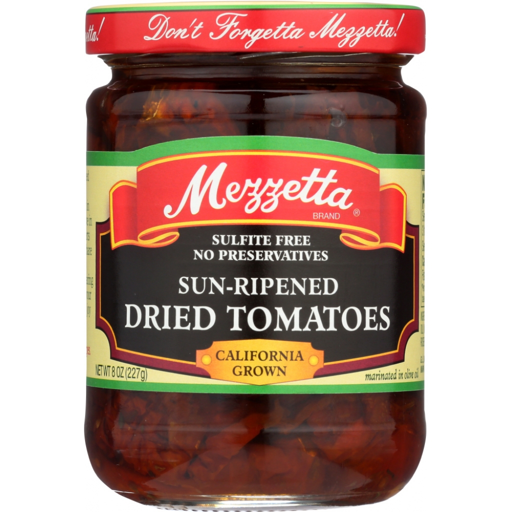 Sun-Ripened Dried Tomatoes in Olive Oil - 8 oz