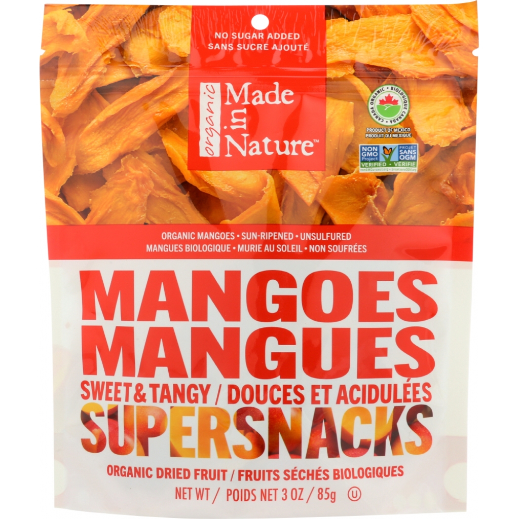 Organic Dried Mango Slices - Unsulfured