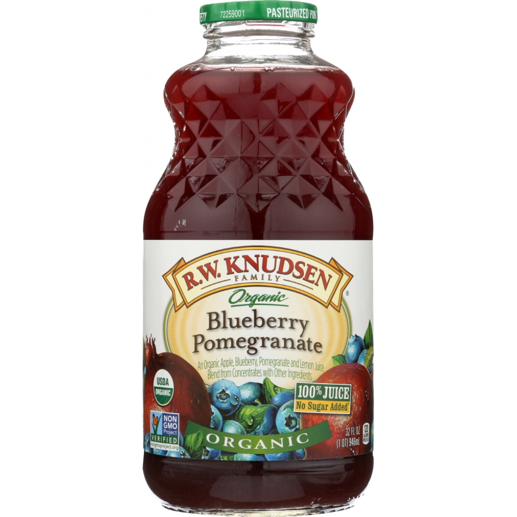 Organic Blueberry Pomegranate Juice - 32 oz