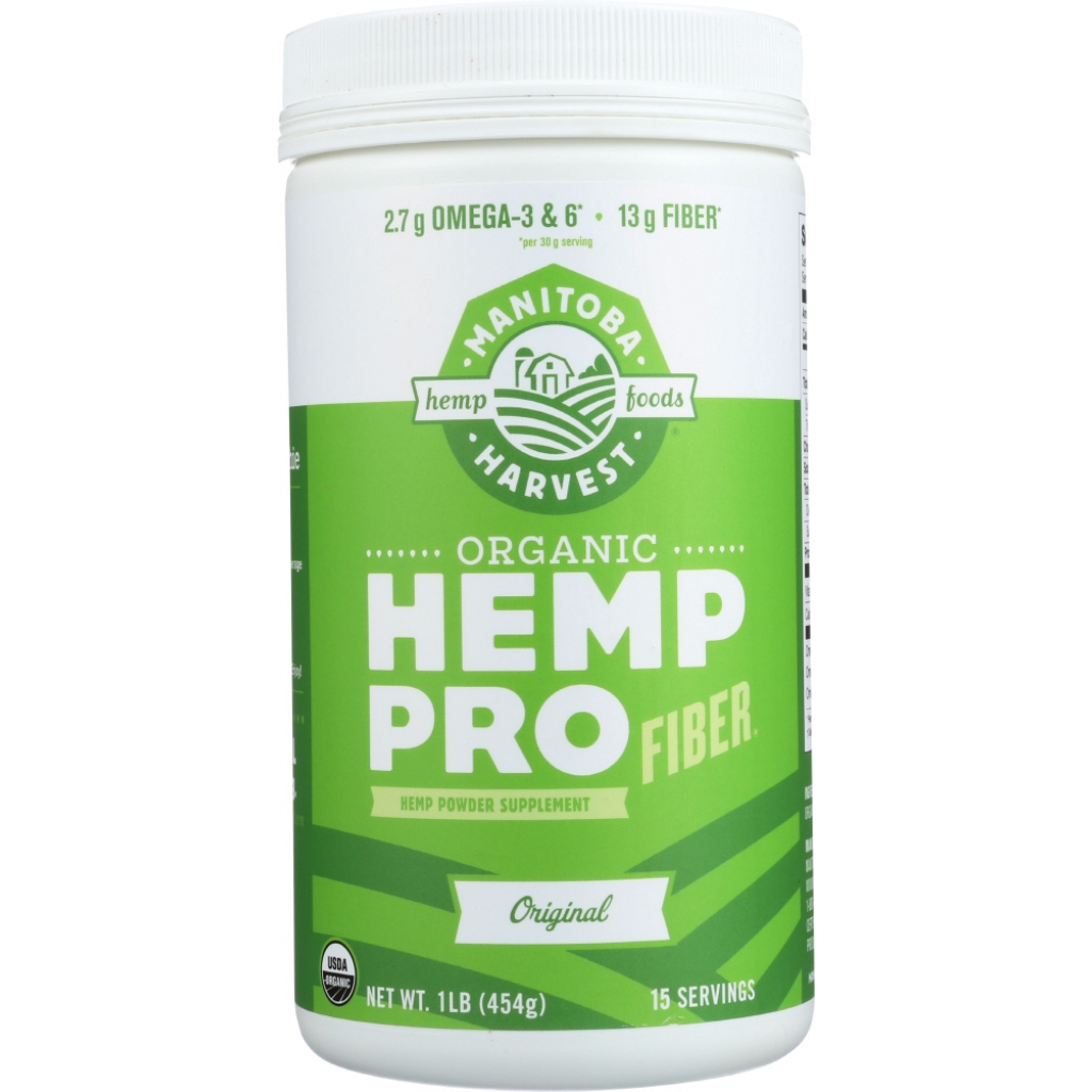 Hemp Yeah! Max Fiber Unsweetened Protein Powder - 16 oz