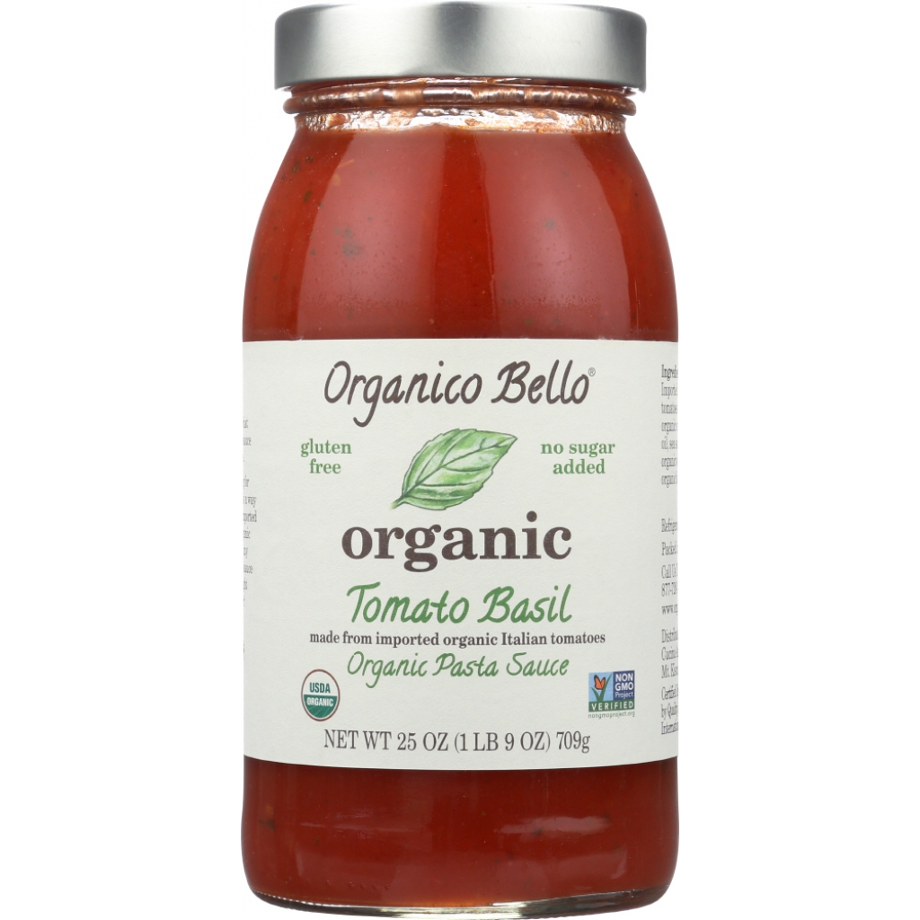 Organic Tomato Basil Pasta Sauce