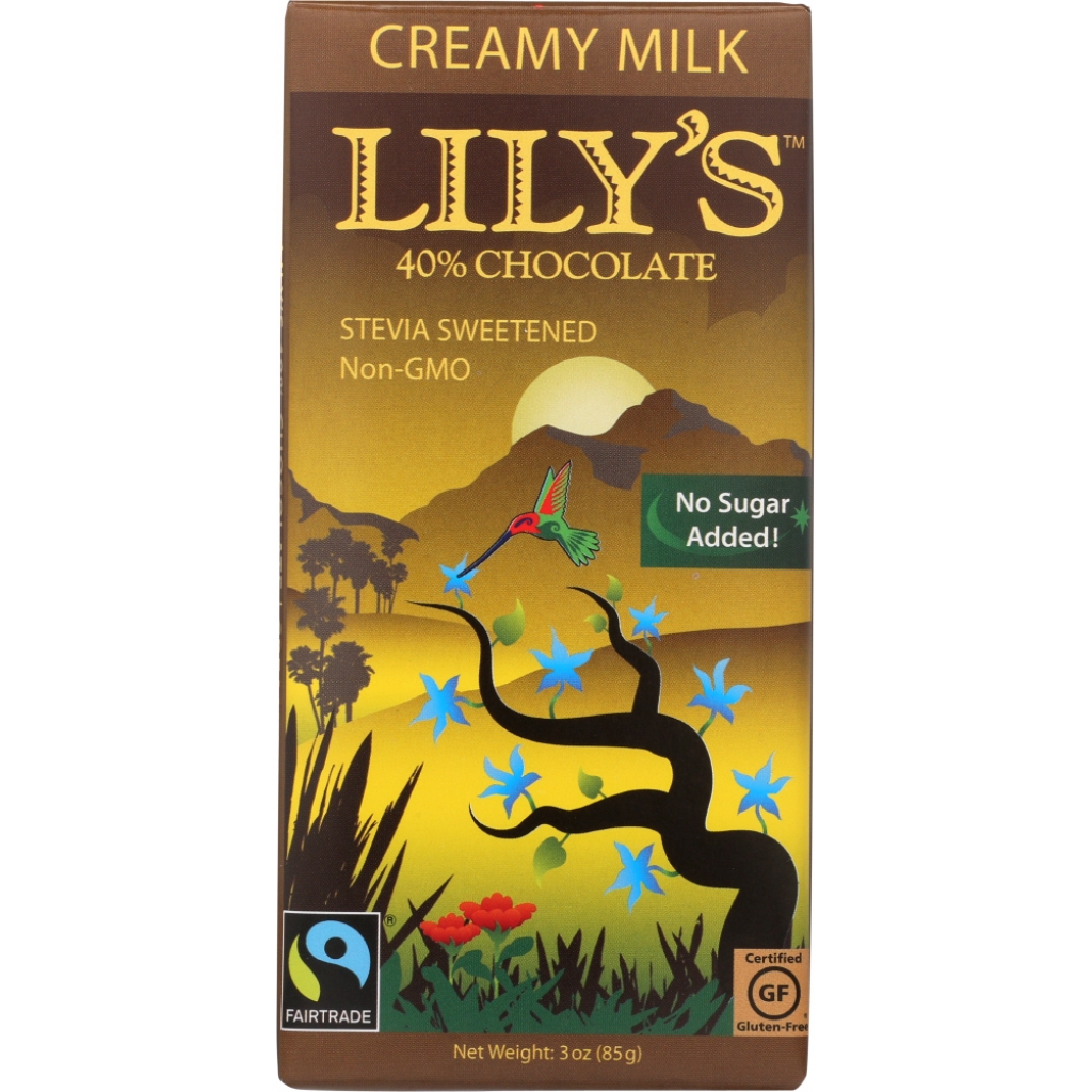 Lily’s Creamy Milk Chocolate, 3 oz