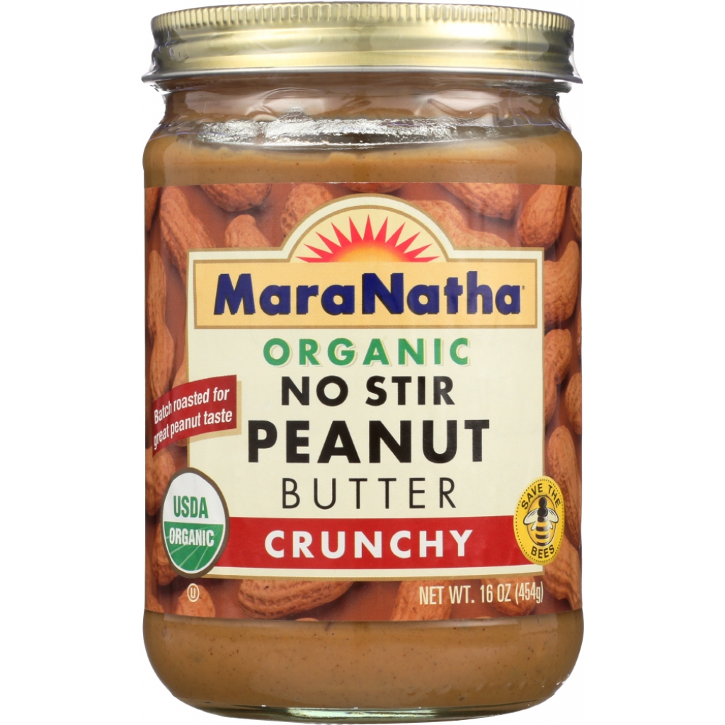 Organic No-Stir Crunchy Peanut Butter - 16 oz