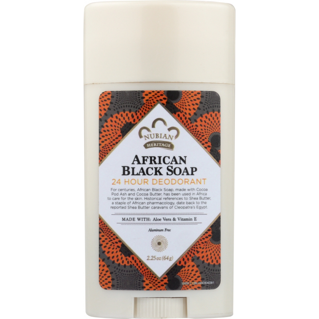 African Black Soap Deodorant, 2.25 oz