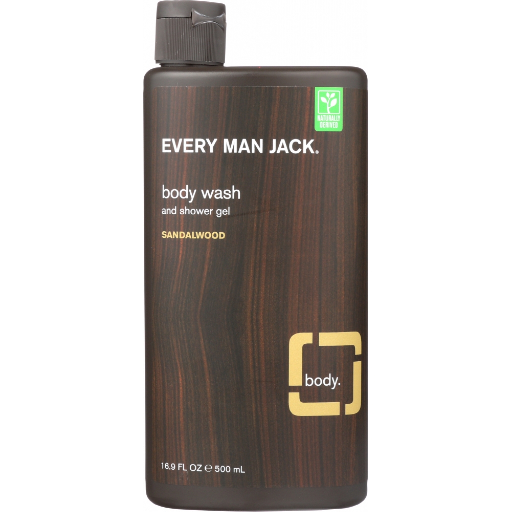 Sandalwood Scented Body Wash & Shower Gel