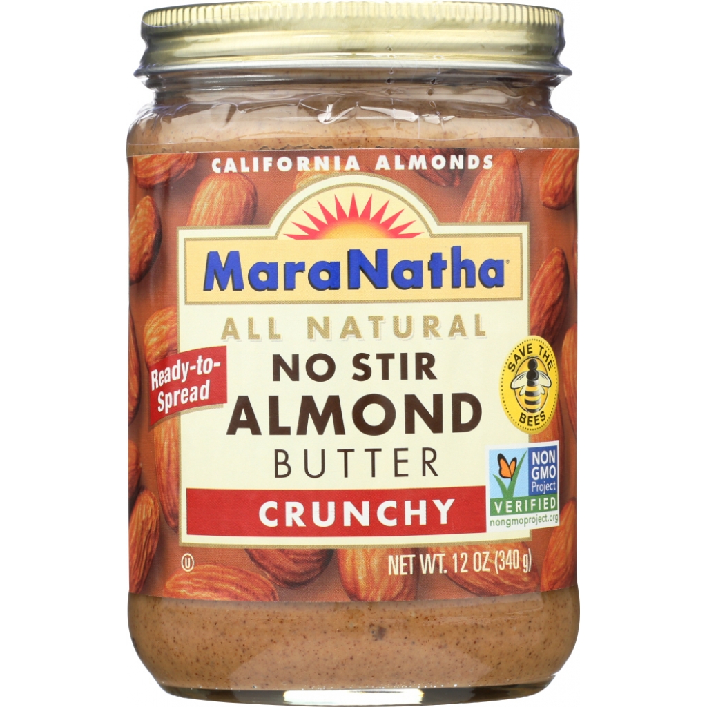 No-Stir Crunchy Almond Butter - 12 oz